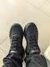 斯凯奇（Skechers）商务百搭皮鞋男士休闲鞋轻便透气黑色软底工作鞋 BLK黑色 39.5 实拍图
