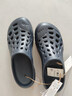 迪卡侬（DECATHLON）游泳男士凉鞋沙滩拖鞋洞洞鞋外穿NABD2027999深蓝色网格款41码 实拍图