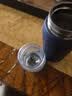 茶之恋茶之恋新款茶水分离保温杯316男女士大容量泡茶杯便携水杯 藏蓝色款 实拍图