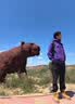 骆驼（CAMEL）王俊凯同款铠甲马丁靴高帮户外工装大黄靴男 GE122W7757T 金黄 41 实拍图