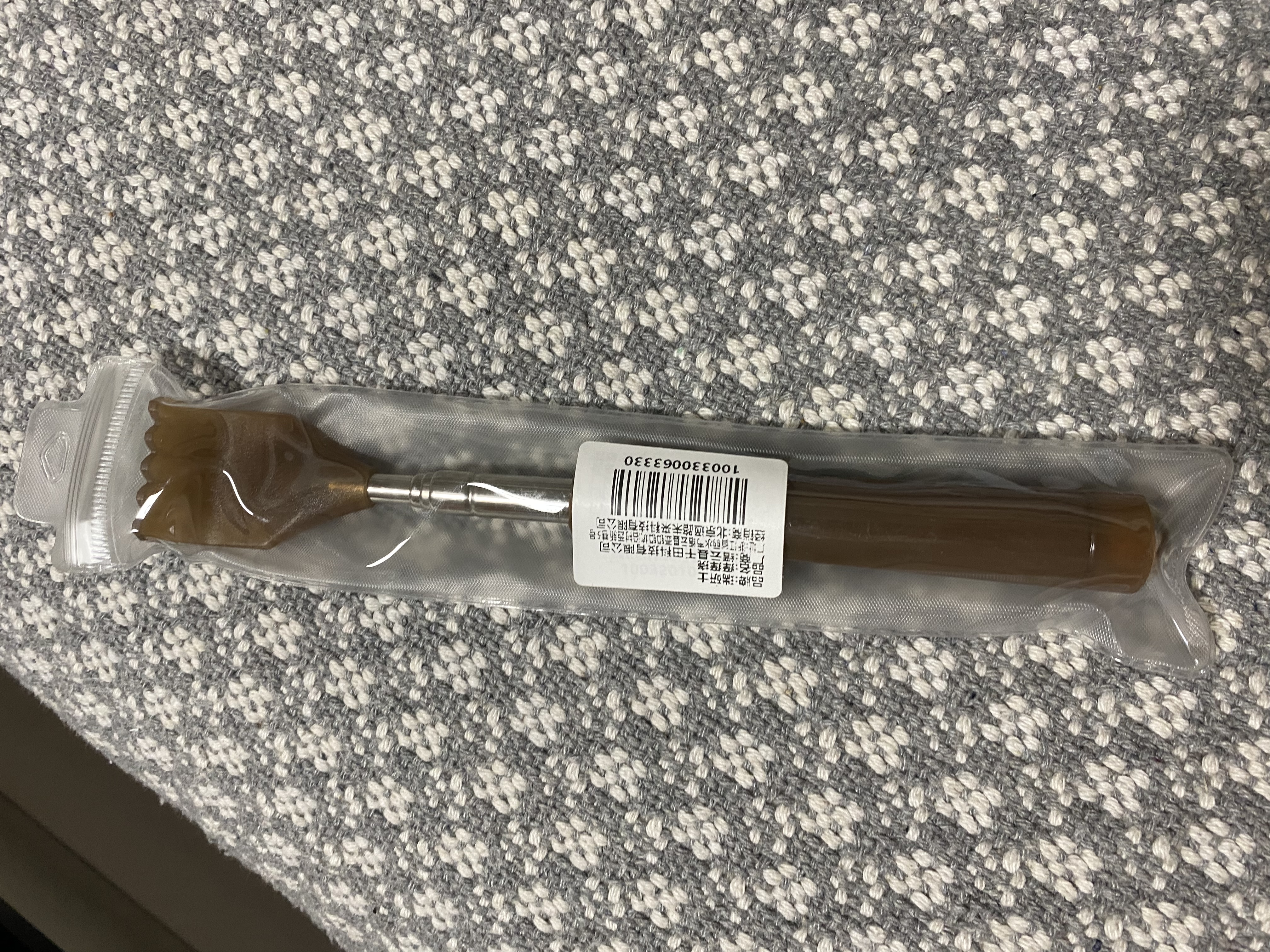 瑞研士痒痒挠抓背神器不求人痒痒挠实木仿牛角抓痒按摩老头乐礼物 实拍图