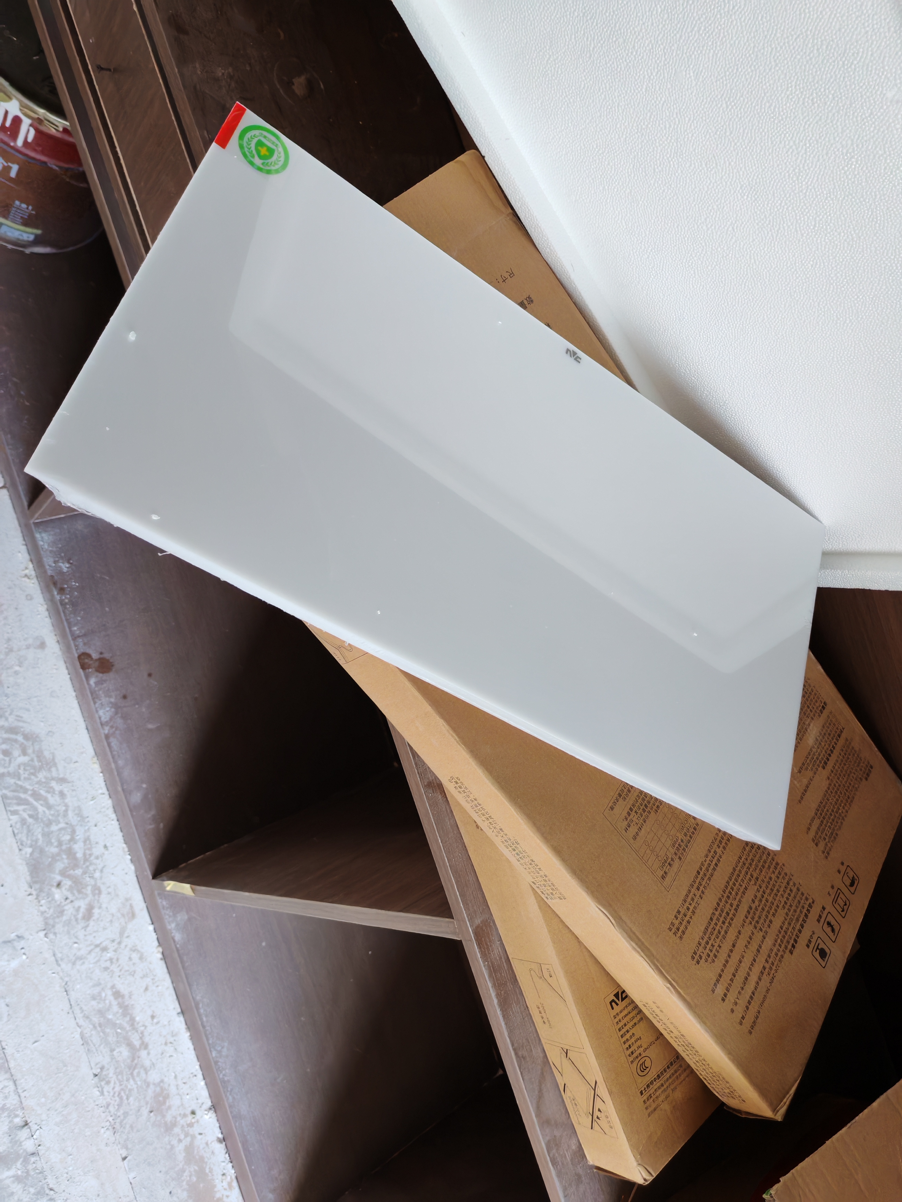 雷士（NVC）厨房灯led集成吊顶吸顶灯铝扣板卫生间300×600平板无边框面板灯 实拍图