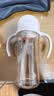 贝亲（Pigeon）自然成长翻盖直饮吸管 大童奶瓶330ml 经典款 18月+  AA278 实拍图