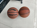 李宁（LI-NING）篮球5号CBA联赛篮球室内外通用青少年儿童五号PU 087-1 实拍图