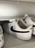 耐克NIKE男子运动休闲鞋COURT VISION运动鞋DH2987-101 白黑 39 实拍图