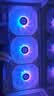 利民（thermalright）TL-C12RW-S V2白色argb12cm机箱风扇反转反出风 风扇 幻彩风扇ARGB 4PIN PWM调速风扇 实拍图