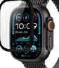 猩球卫士适用苹果Apple Watch SE手表膜 高铝玻璃钢化膜 防摔防磨 零断触 金属边框表盘全覆盖 49mm-黑色 实拍图
