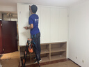 京东全屋定制京甄板实木颗粒系列整家定制衣柜套餐22㎡（投影面积） 实拍图