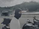 洛克兄弟防晒头套冰丝面罩遮全脸骑行摩托车骑士骑手透气春夏季头盔头套 夏季冰丝防晒款- 黑切2黑色 实拍图