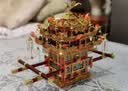 拼酷花轿凤冠十里红妆 3d立体金属拼图diy手工拼装摆件生日结婚礼物 龙凤呈祥-花轿 实拍图