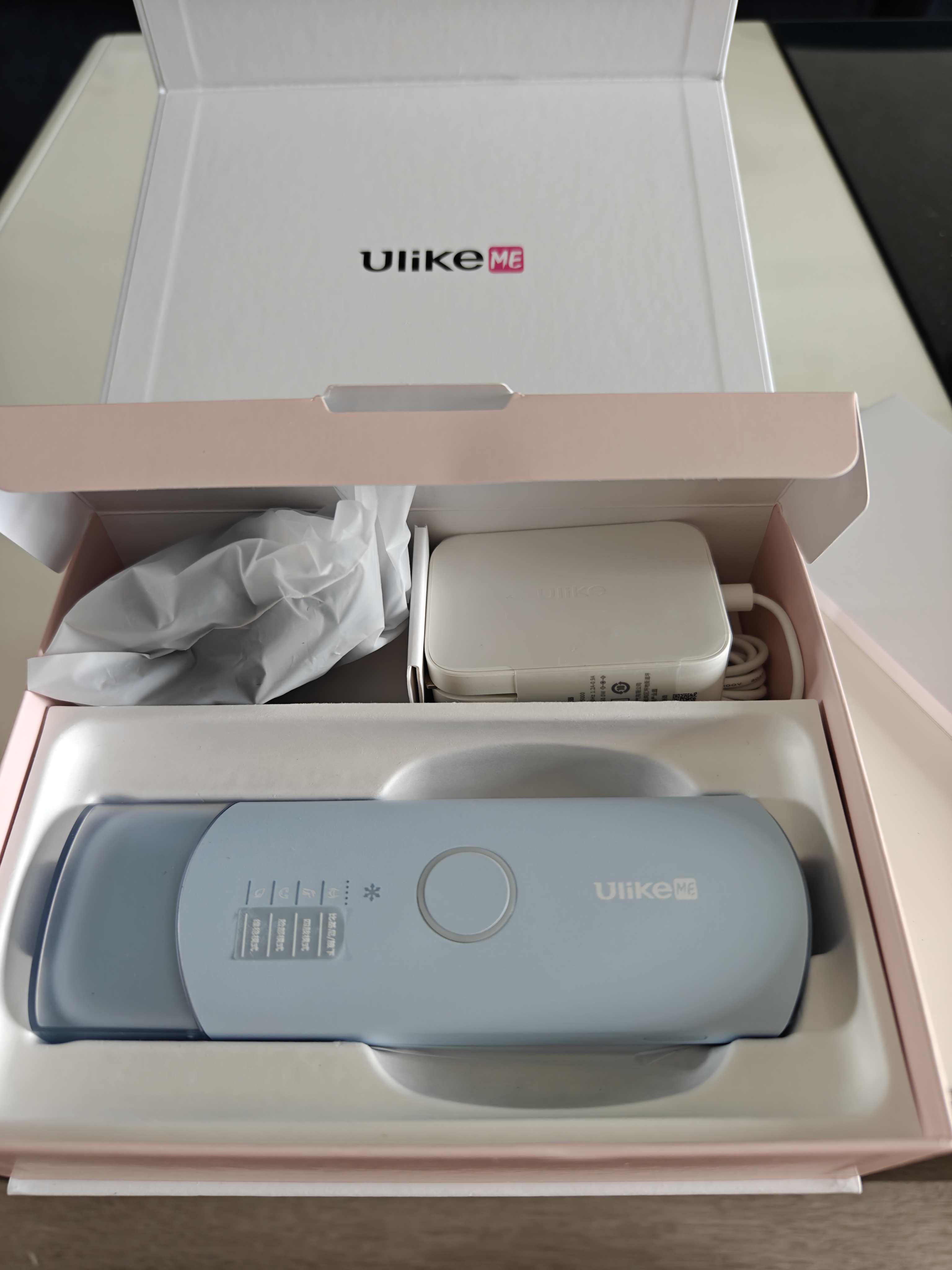 UlikeME【湿脱不加价】蓝宝石冰点脱毛仪去小胡子刮毛刀全身大学生送女男友生日礼物美容仪 实拍图