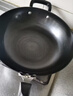 炊大皇铸铁炒锅铁锅平底炒菜锅30cm氮化防锈不挑灶典精DJ30ZT-S 实拍图