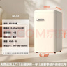 志高（CHIGO）【一级能效】新欧式复古迷你双开门冰箱低能耗静音家用小型电冰箱客厅出租房宿舍防潮冷藏冷冻省电 92复古白单冷藏【三天仅约一度电 | 全国联保】 实拍图