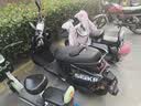 破界机核150智能款燃油踏板摩托车成人实用高颜值长续航可上牌极昼黑 实拍图