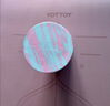 yottoy泡沫轴浮点初学者实心滚轴滚筒按摩肌肉放松瑜伽柱 45*15cm粉混色 实拍图