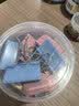 新时达50mm彩色长尾夹12只 环保涂料 电泳工艺 强夹力 金属材质 商务风格 铁票夹 办公文具 文件票夹 实拍图