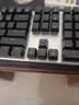 达尔优（dareu）EK815机械合金版键盘 有线游戏键盘 108键多键无冲 吃鸡电脑 办公键盘   混光黑银红轴 实拍图