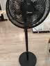 美的（Midea）【超级单品】七叶轻音立式电风扇家用柔风落地扇台式桌面小型风扇大风量节能摇头宿舍电扇 SAF30AB 实拍图