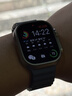 Apple/苹果 Watch Ultra 3 智能手表GPS+蜂窝款49毫米原色钛金属表壳铁锚蓝色海洋表带 MEWJ4CH/B 实拍图