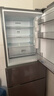 美的238升三门冰箱灰色小型风冷家用变频一级能效宿舍租房以旧换新小冰箱MR-249WTPE【国家补贴】 实拍图