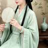 琦世魅天然a货冰种翡翠手镯淡绿玉手镯女款2026新款玉镯子正品翡翠镯子 56MM圈口(真翡翠 假一赔十) 实拍图