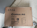 齐心（COMIX）10个装35mm文件盒档案盒资料盒加厚办公财务文件资料票据试卷发票收纳绯蓝色办公用品EA1001-10 实拍图