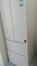 海尔（Haier）冰箱342升一级双变频风冷无霜双开门四门法式多门三档变温超薄可嵌入Leader系列家用家电国家补贴 342升冰雪白+1级双变频+黑金净味+冷藏三档变温 实拍图