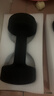 Keep哑铃男女健身家用彩色浸塑环保手铃亚铃肌肉训练墨灰色5kg*2 实拍图