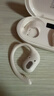 纽曼（Newmine）LY12蓝牙耳机挂耳式骨传导概念不入耳开放式无线运动跑步游戏降噪耳夹式耳机AI适用苹果华为白 实拍图
