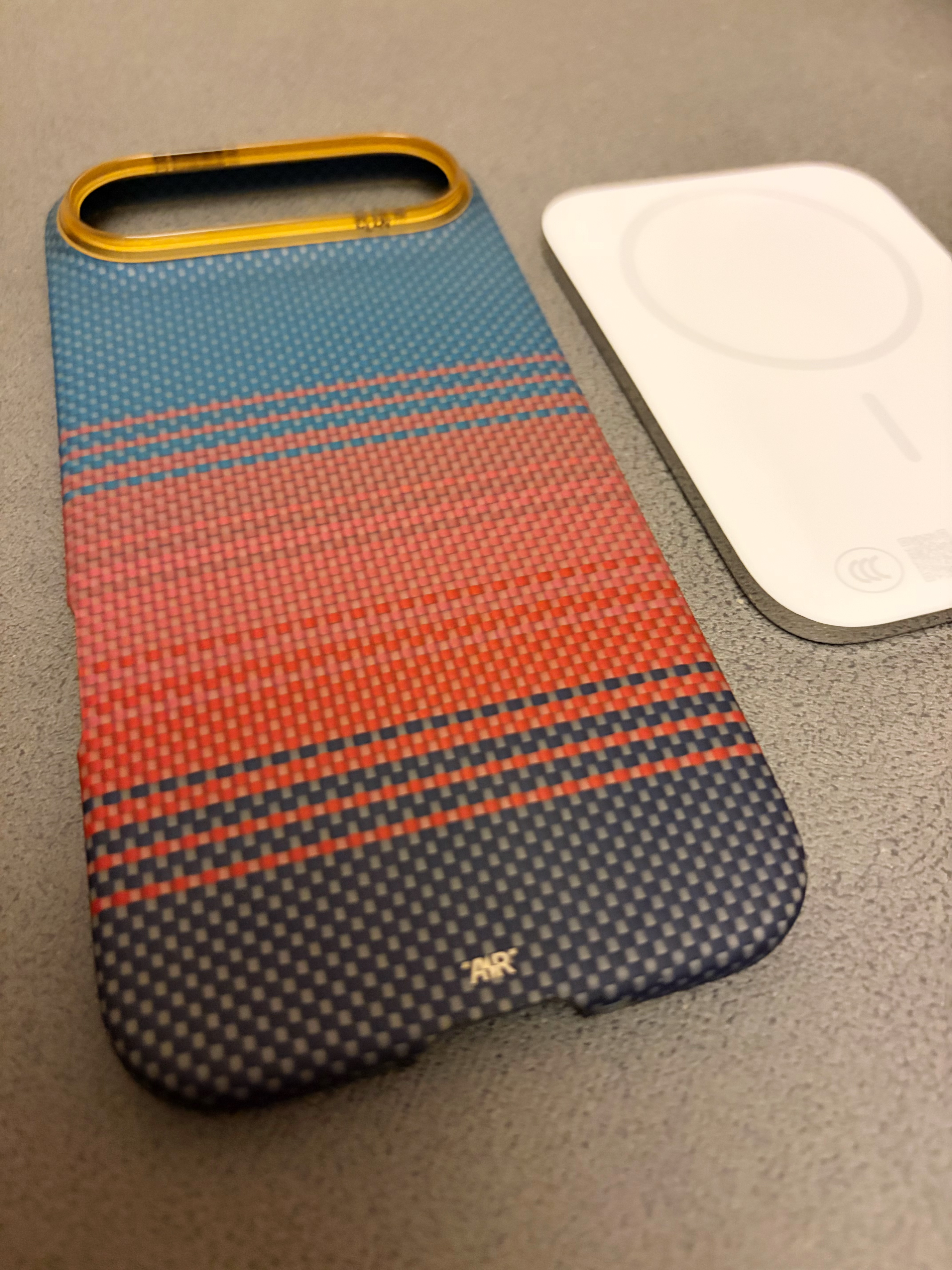 PITAKA适用苹果iPhoneAir手机壳相机按键全包日落三周年磁吸凯夫拉轻薄高级感保护套 加州旧梦3号 实拍图
