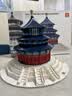 万格（wange）中国古建筑积木模型榫卯拼装玩具高难度拼图文创生日礼物12岁以上 北京故宫天坛祈年殿【1051pcs】 实拍图