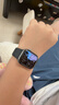 Apple/苹果 Watch S11 智能手表GPS+蜂窝款42毫米深空灰色铝金属表壳黑色运动型表带S/M MF954CH/B 实拍图