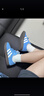 adidas「T头鞋」VL COURT 2.0复古休闲板鞋德训鞋阿迪达斯轻运动   汉玉白/蓝色/金色 (推荐女生买小半码)   38.5 实拍图