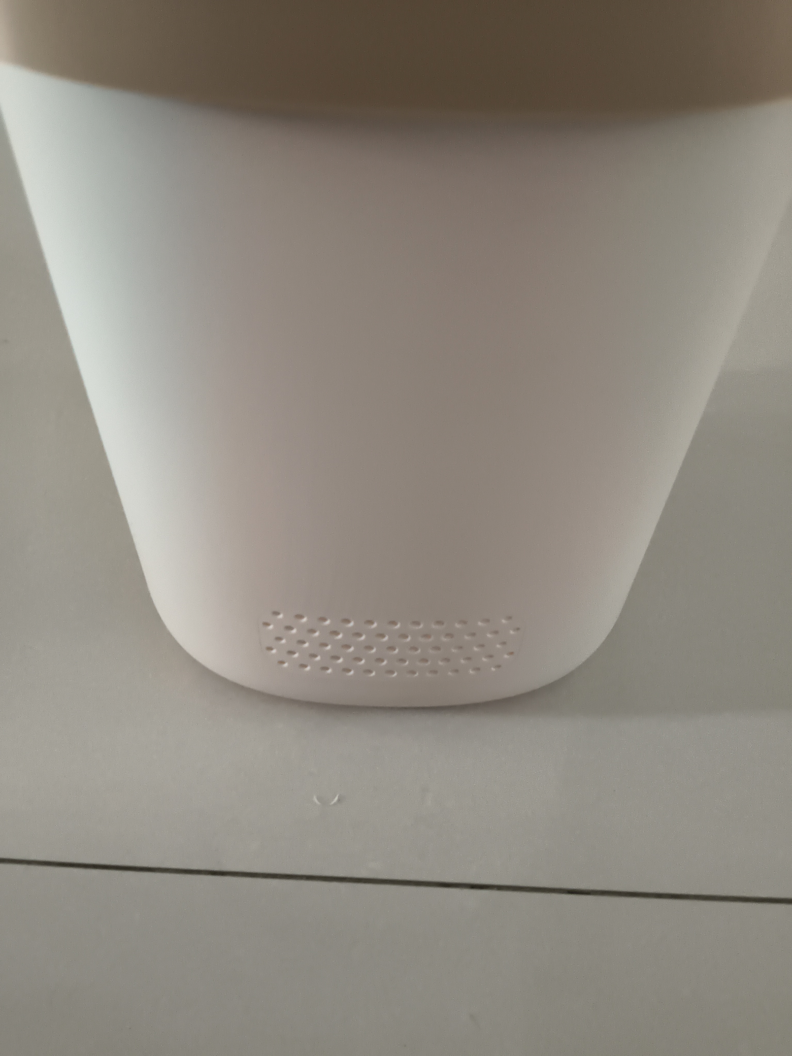 ecoco垃圾桶8L家用压圈自动打包卫生间客厅卧室厨房厕所垃圾篓E24216黄 实拍图