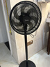 美的（Midea）【超级单品】七叶轻音立式电风扇家用柔风落地扇台式桌面小型风扇大风量节能摇头宿舍电扇 SAF30AB 实拍图