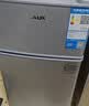 奥克斯小冰箱家用小型迷你冷藏冷冻两用出租房宿舍用节能省电寝室办公室电冰箱 【节能省电】176银色【高效保鲜 铜管速冷】56L 实拍图