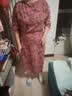 德玛纳【一片式收腰绑带】夏季一字肩茶歇裙飘逸复合丝花瑶藏肉女连衣裙 实拍图