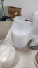 特美居（temeiju）一次性饭盒圆形透明塑料快餐盒加厚带盖打包盒餐具50套装1250型 实拍图