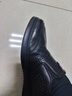 蜘蛛王皮鞋男镂空夏季凉鞋透气时尚洞洞鞋男士商务休闲皮鞋 黑色 41  实拍图