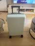 米家小米行李箱20英寸拉杆箱可登机箱万向轮旅行箱男女小型密码箱绿色 实拍图