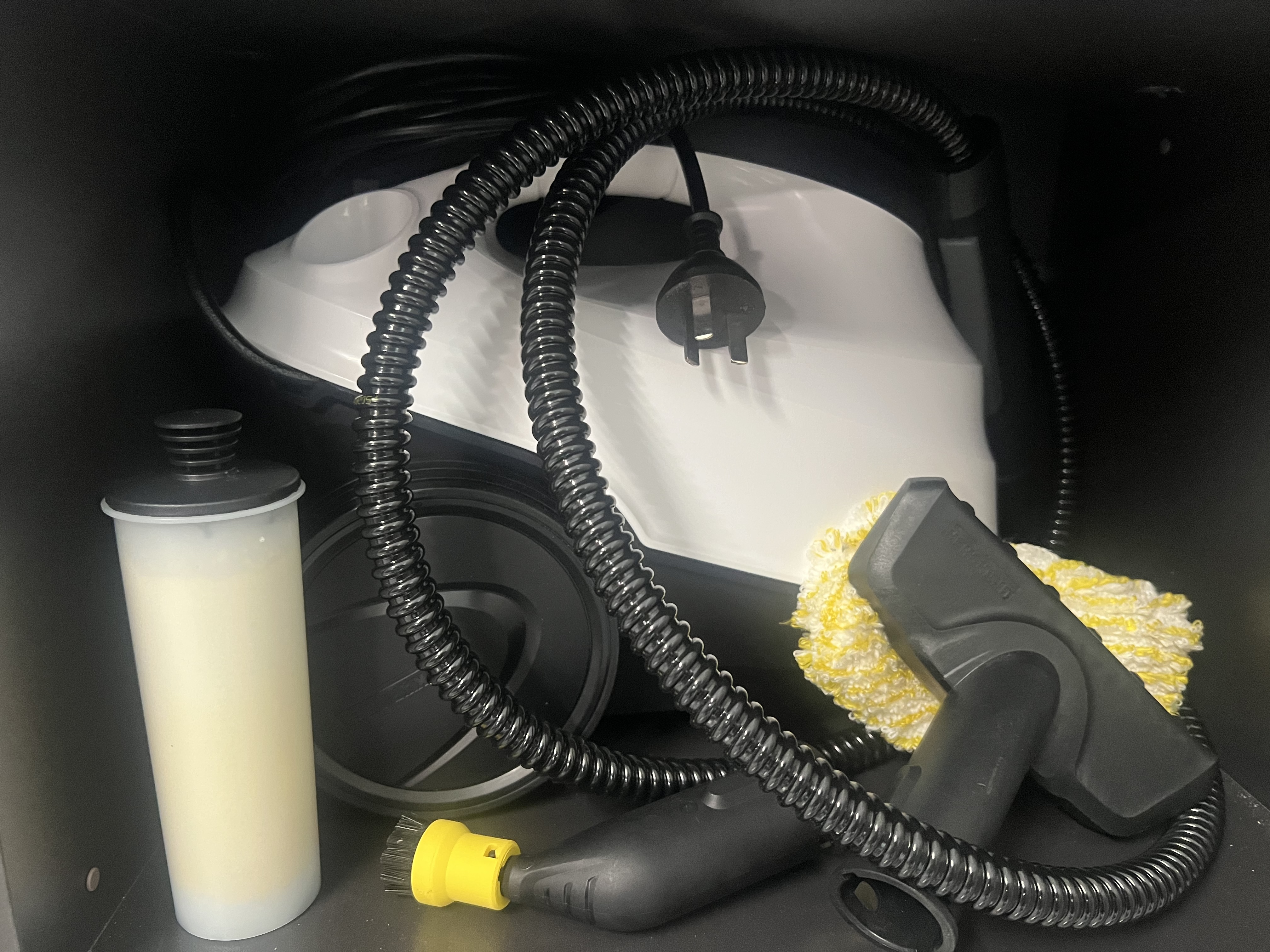 KARCHER德国卡赫 蒸汽拖把家用高压高温清洁机厨房油烟机清洗机去油污30秒速热洗地机杀菌SC3 实拍图