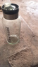 【送杯套】大容量加厚玻璃杯子便携杯茶水分离带杯套泡茶水杯 透明 1000ml吨吨桶 1只装 实拍图