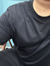 森马【纯棉3A抗菌】短袖T恤男夏季26新款运动休闲短袖男款上衣白色t恤 实拍图