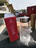 希诺玻璃杯单层加厚大容量家用办公泡茶杯子男车载水杯XN-6017L 530mL 实拍图