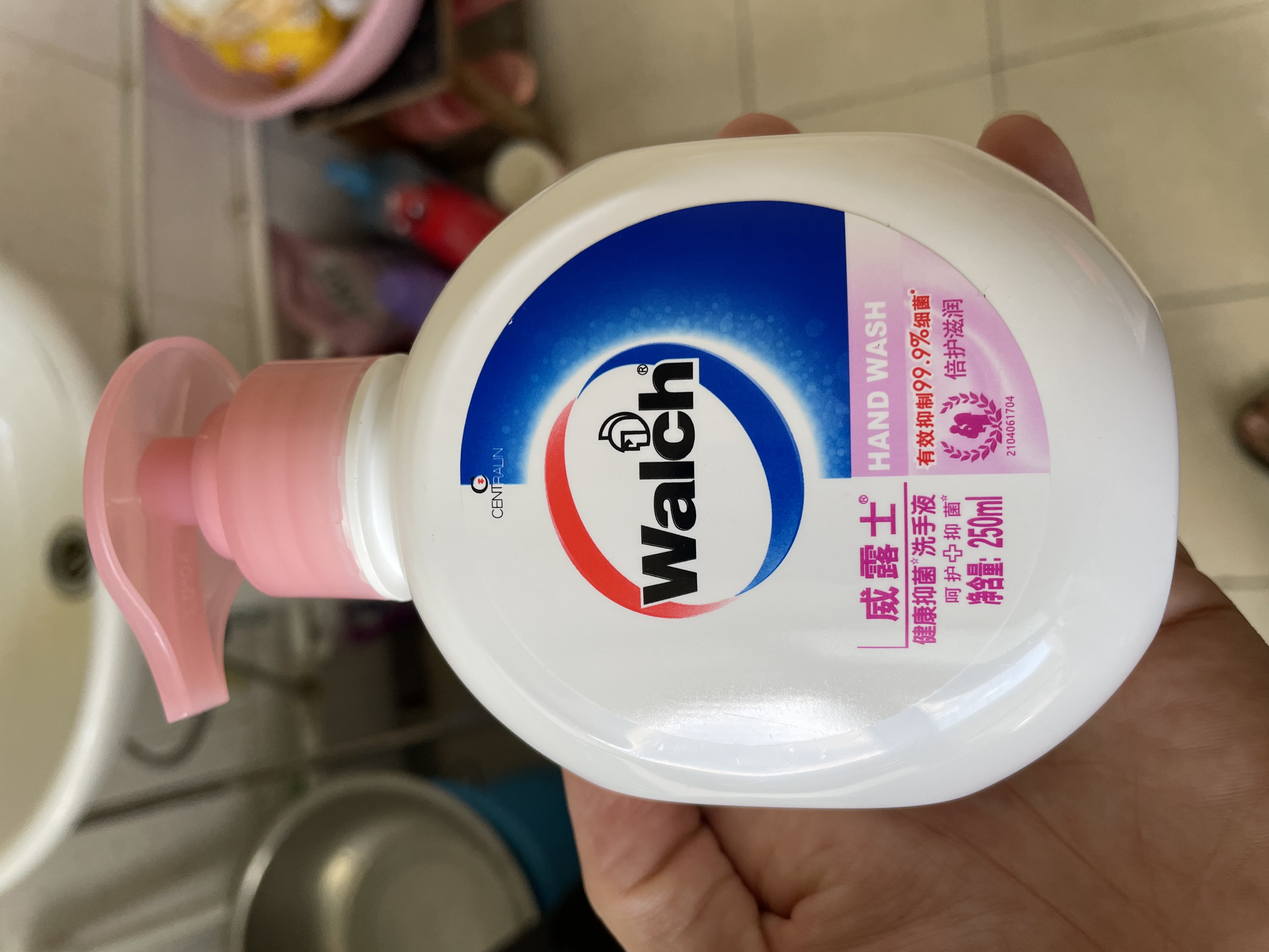 威露士倍护滋润洗手液250ml*2瓶 泡沫丰富易冲洗护手健康杀菌 儿童学生 实拍图