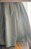 铭聚布艺（MINGJU）全遮光窗帘成品窗帘布遮阳帘 涤塔夫优雅蓝2.0宽*2.0高挂钩式单片 实拍图