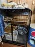 腆宠猫笼猫窝猫别墅猫咪笼子大号狗笼子猫笼子带厕所家用室内猫舍猫屋 实拍图