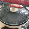 牧利派电炒锅炒菜电煮锅电火锅多功能家用电热锅多用途锅不粘锅一锅多用蒸煮煎炒一体锅小家电料理锅插电 米白色-电炒锅不粘锅 带木铲【配加长电线】 特厚款3.5升 机械款-无蒸笼 1-3人 实拍图