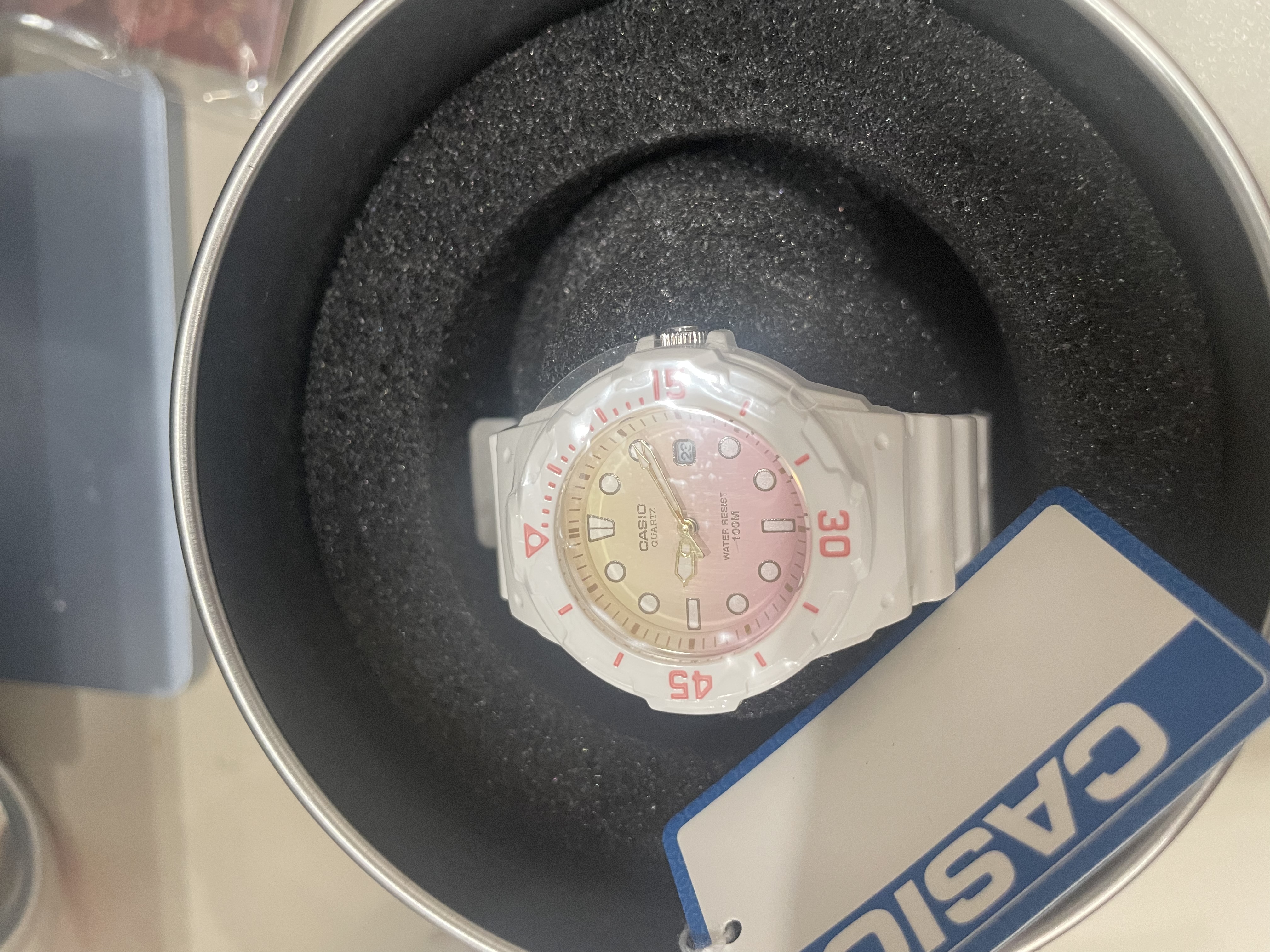 卡西欧（CASIO）手表 时尚运动 防水石英女表儿童表初高中学生手表七夕情人节礼物 LRW-200H-4E2 店长推荐 实拍图