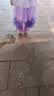 泰兰尼斯夏季新款儿童凉鞋水晶果冻鞋女童闪灯鞋小女孩公主鞋洋气 水晶蓝 26 内长16.5cm 适合脚长16.0cm 实拍图